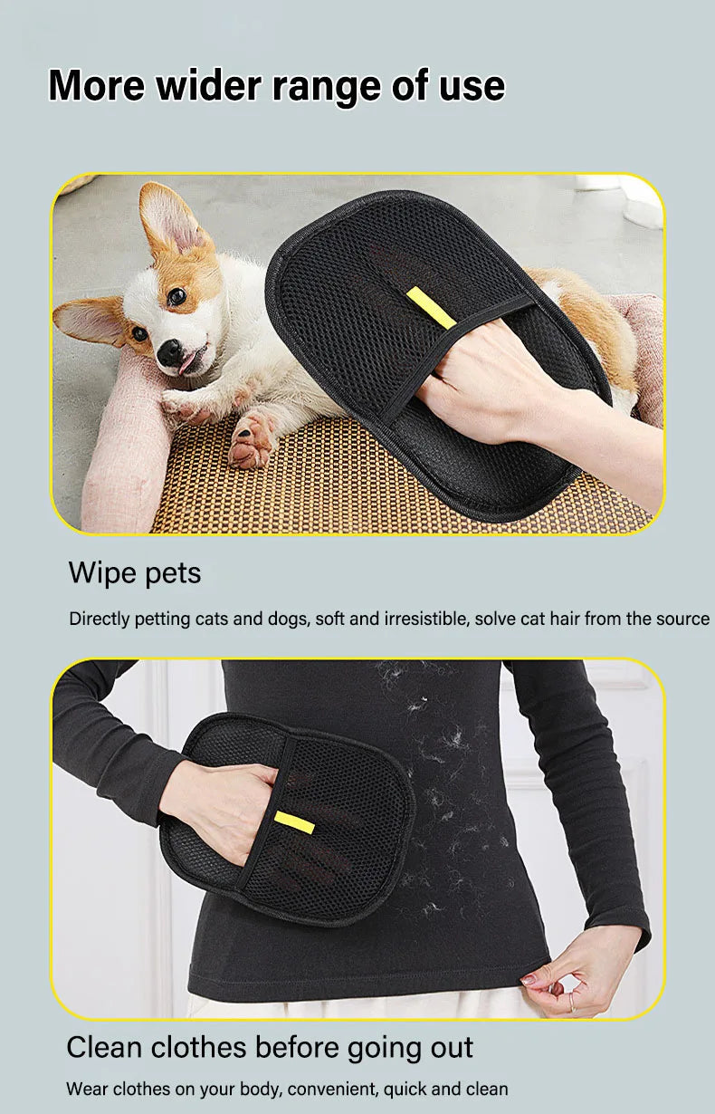 Boujee Pet Grooming Gloves