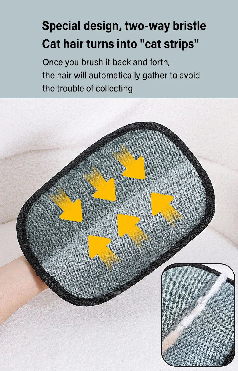 Boujee Pet Grooming Gloves