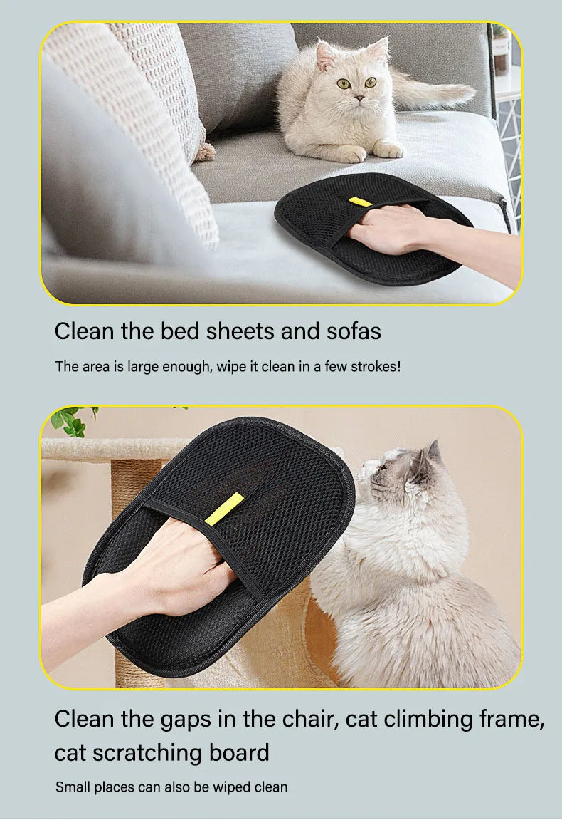 Boujee Pet Grooming Gloves