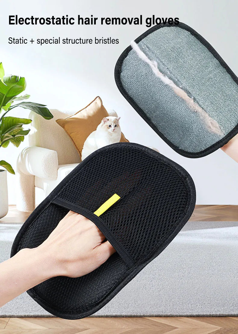 Boujee Pet Grooming Gloves