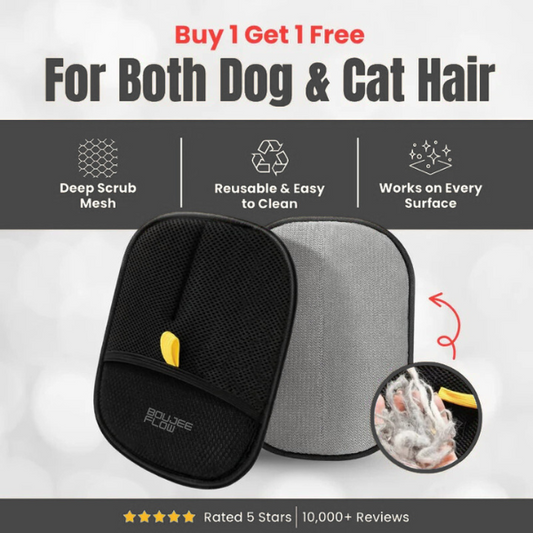 Boujee Pet Hair Removal Gloves