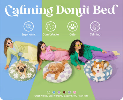 Boujee Donut Calming Bed