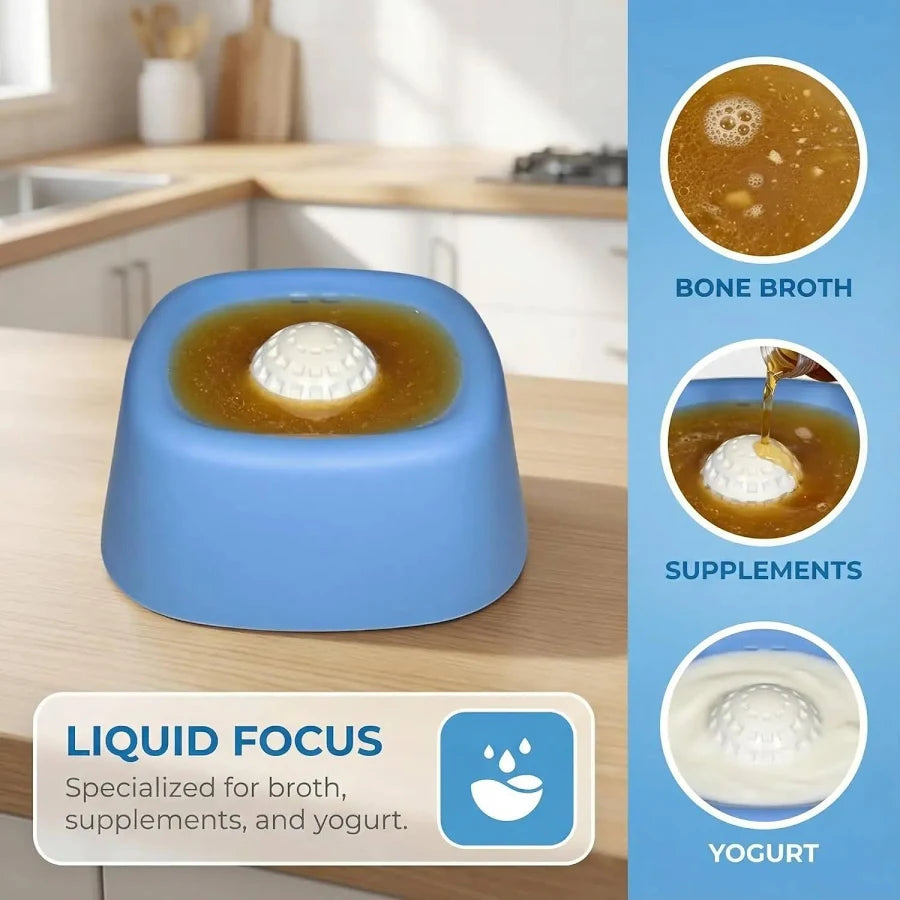 The Boujeeflow™ Liquid Lick Bowl